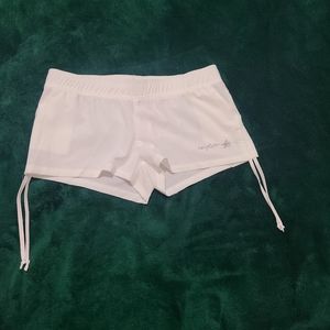 Junior girl's surf shorts, color white, size S